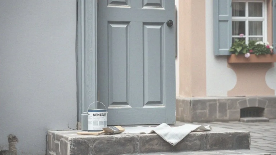 Jak pomalować drzwi wejściowe? Poradnik krok po kroku i wskazówki