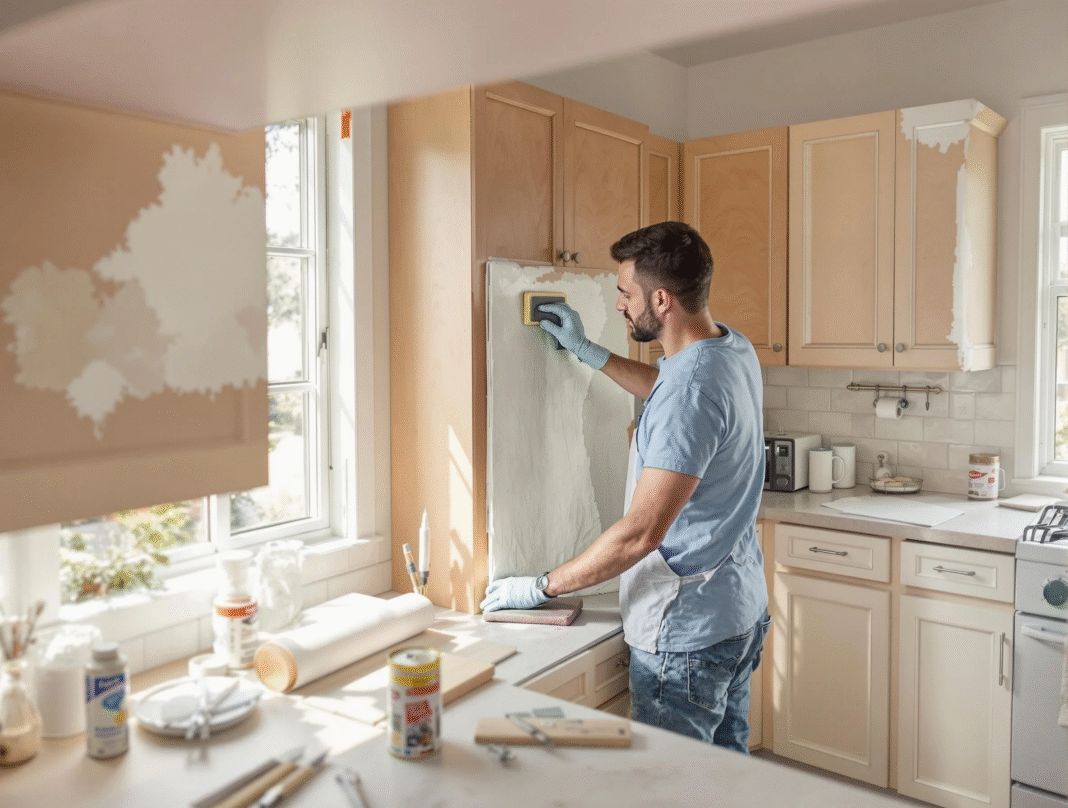 Jak pomalować szafki kuchenne? Poradnik krok po kroku