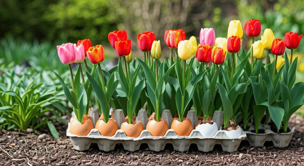 Sadzenie tulipanów w wytłaczankach - jak to robić? Kompleksowy poradnik